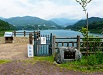 猿ヶ京温泉赤谷湖展望台からの眺め